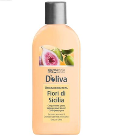 Doliva ополаскиватель Fiori di Sicilia для окрашенных волос, бальзам для волос, для окрашенных воло