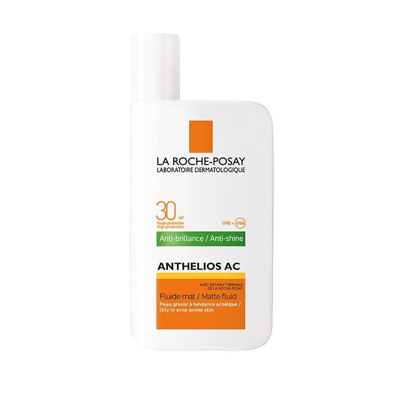 La Roche-Posay Anthelios АС SPF30 флюид матирующий, молочко для лица, для жирной и смешанной кожи, 