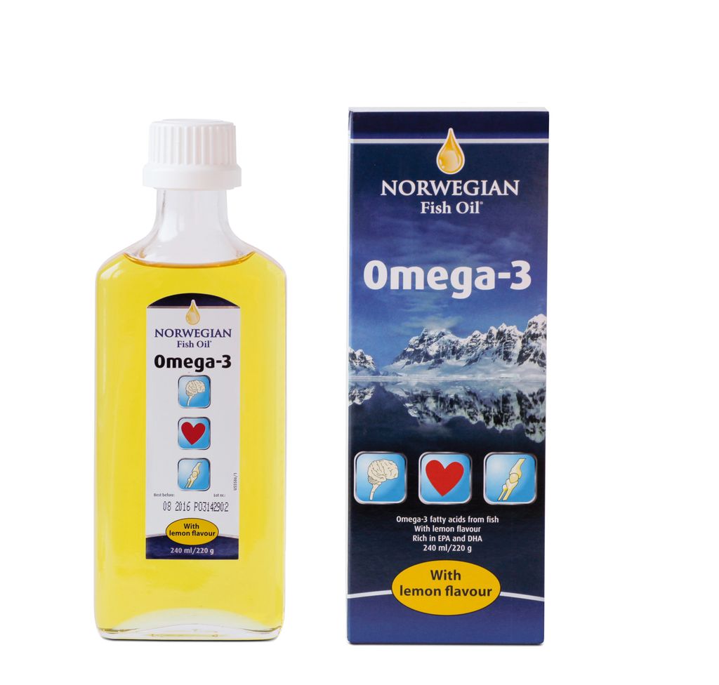 НФО Омега-3 со вкусом лимона, масло для приема внутрь, со вкусом лимона, 240 мл, 1 шт.