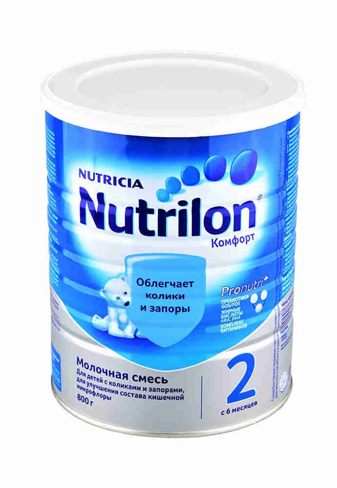 Nutrilon 2 Комфорт, смесь молочная сухая, 800 г, 1 шт.