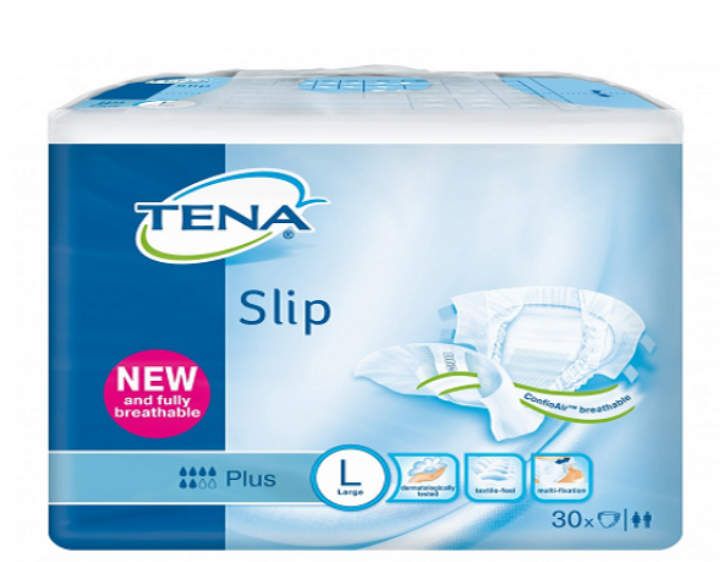 Подгузники для взрослых Tena Slip Super, Large L (3), 92-144 см, 10 шт.