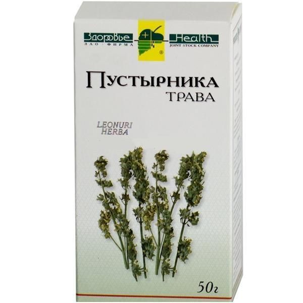 Пустырника трава, сырье растительное измельченное, 50 г, 1 шт.