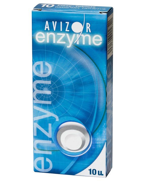 Avizor Enzyme Таблетки для уходу за контактными линзами, таблетки для приготовления раствора для ме