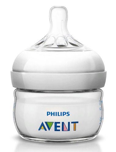 Бутылочка Philips AVENT Natural полипропиленовая, 0-6мес, 60 мл, 1 шт.