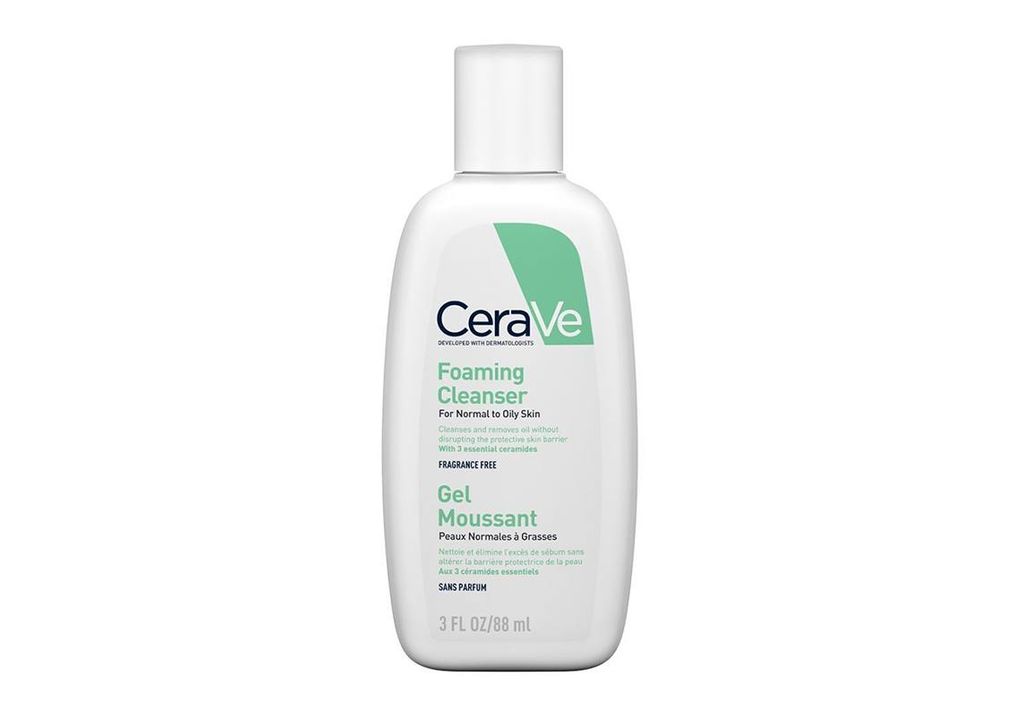 CeraVe Очищающий гель для кожи лица и тела, гель для умывания, для жирной кожи, 88 мл, 1 шт.