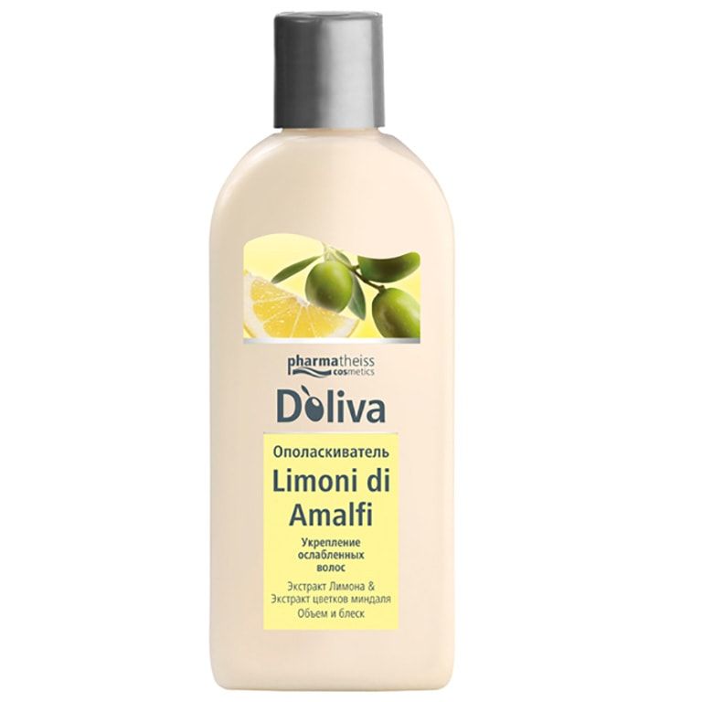 Doliva Ополаскиватель Limoni di Amalfi укрепление ослабленных волос, ополаскиватель для волос, 200 