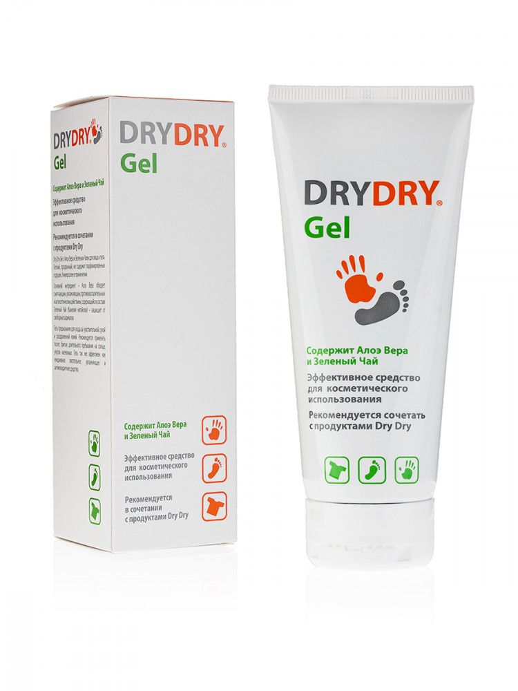 Dry Dry gel гель от обильного потовыделения, гель, 100 мл, 1 шт.