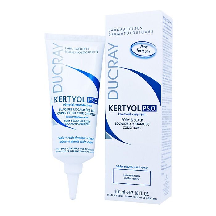 Ducray Kertyol PSO крем уменьшающий шелушение кожи, крем, 100 мл, 1 шт.