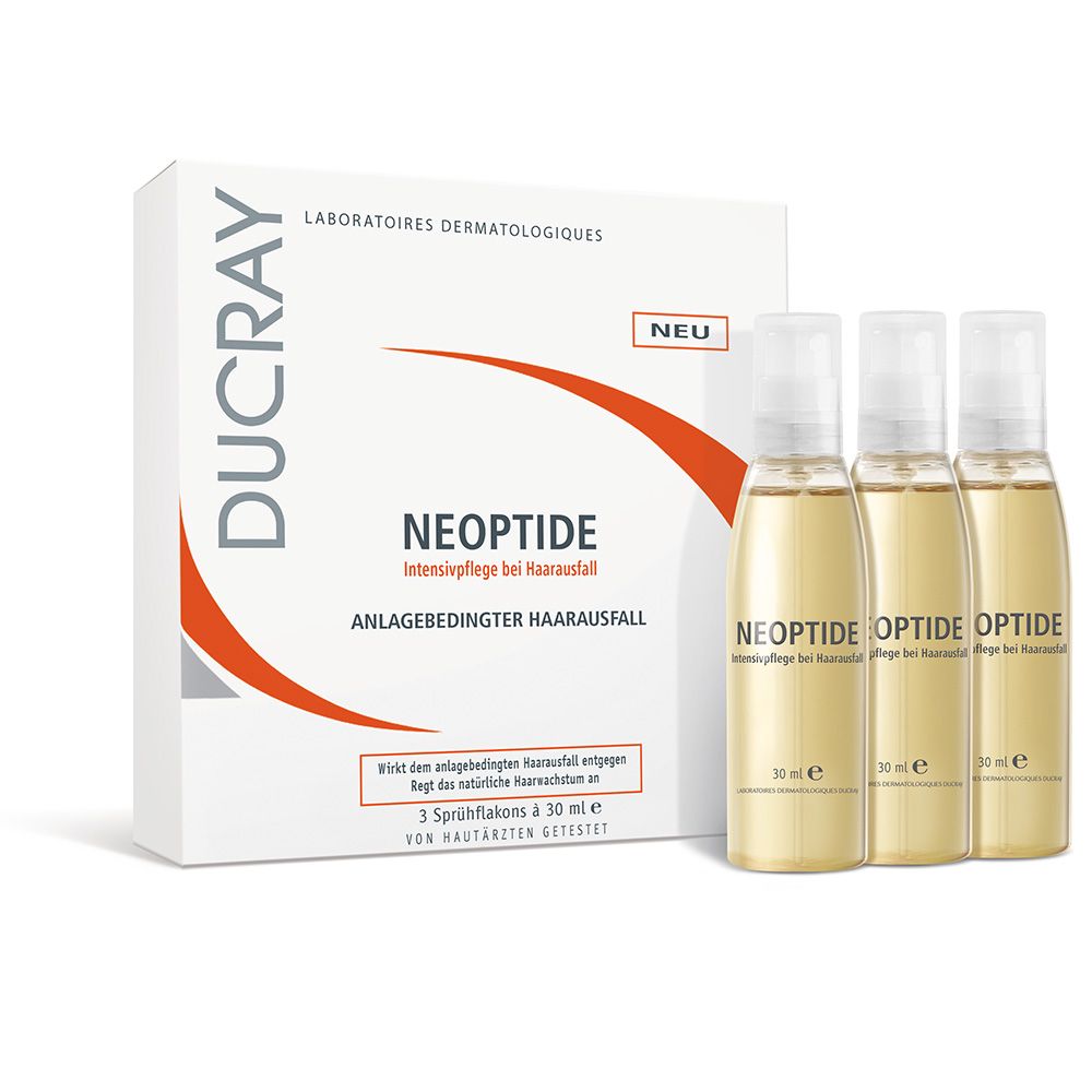 Ducray Neoptide лосьон от выпадения волос, лосьон, от хронического выпадения волос у женщин, 30 мл,
