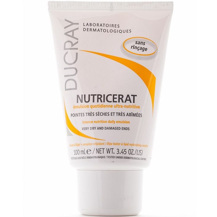 Ducray Nutricerat эмульсия сверхпитательная, эмульсия, для сухих волос, 100 мл, 1 шт.
