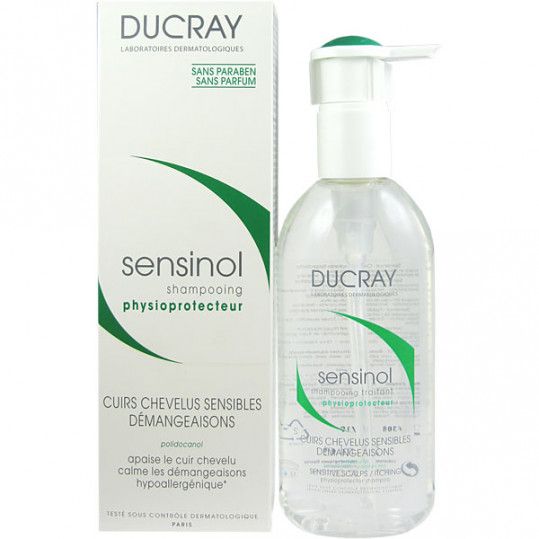 Ducray Sensinol шампунь физиологический защитный, шампунь, для чувствительной кожи головы, 200 мл, 