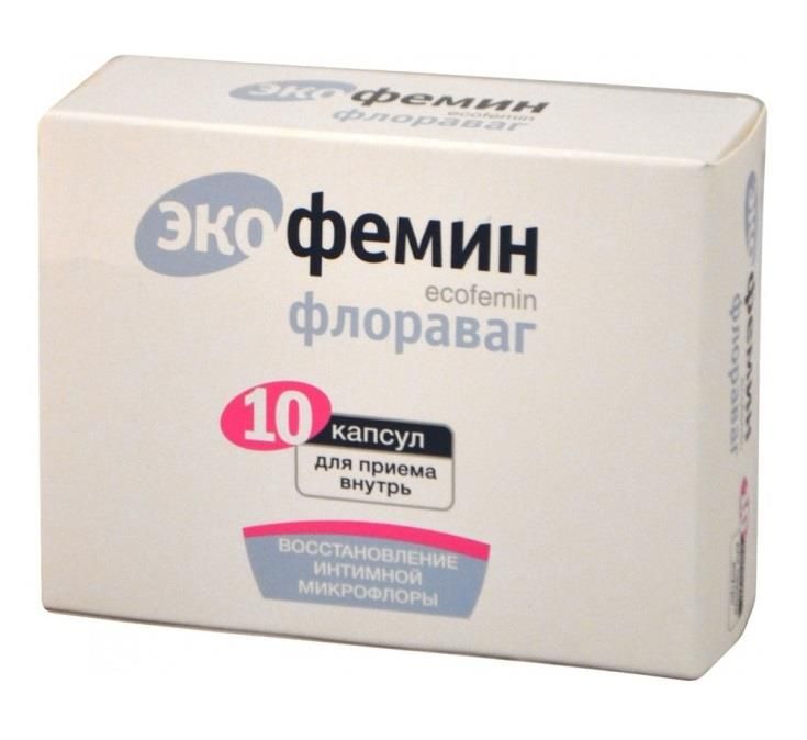 Экофемин Флораваг, 0.33 г, капсулы, 10 шт.