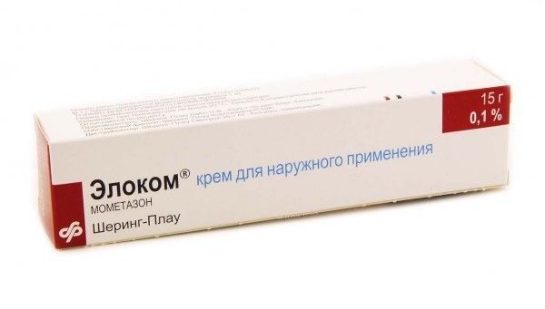 Элоком, 0.1%, крем для наружного применения, 15 г, 1 шт.