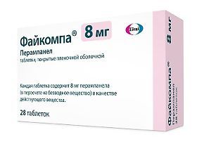 Файкомпа, 8 мг, таблетки, покрытые пленочной оболочкой, 28 шт.