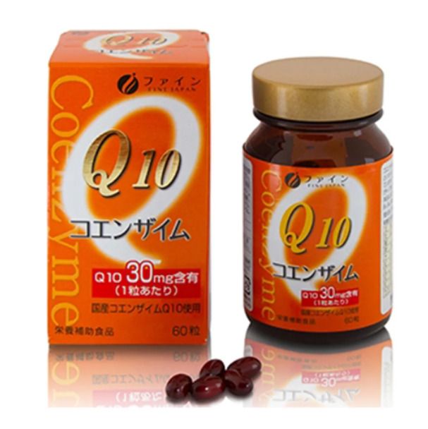 Файн Коэнзим Q10-30 с витамином B1, 390 мг, капсулы, 60 шт.