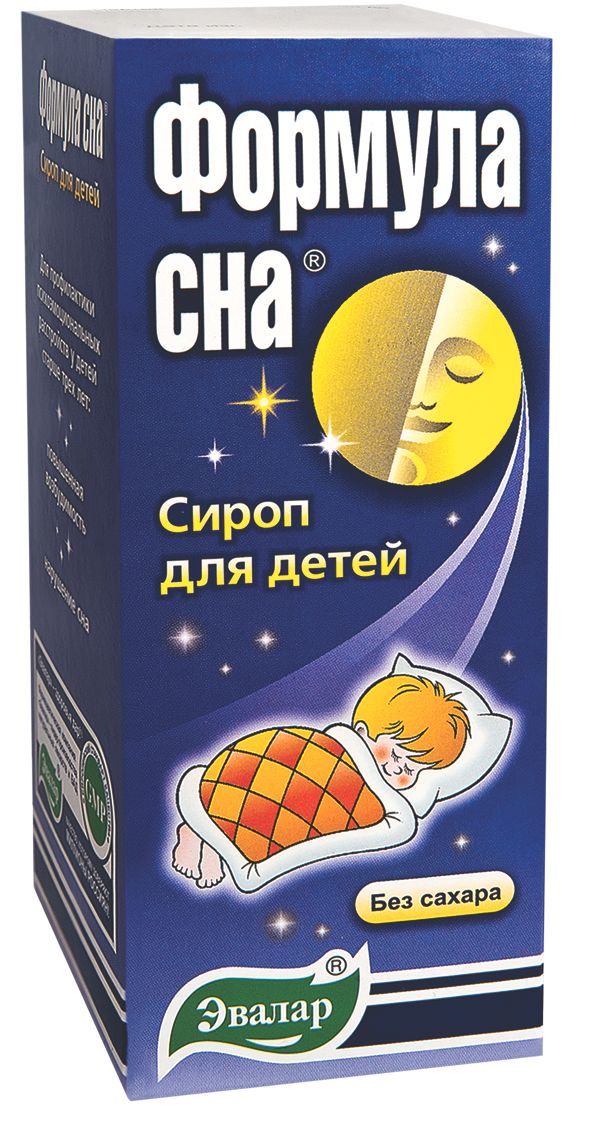 Формула сна сироп для детей, сироп для детей, без сахара, 100 мл, 1 шт.