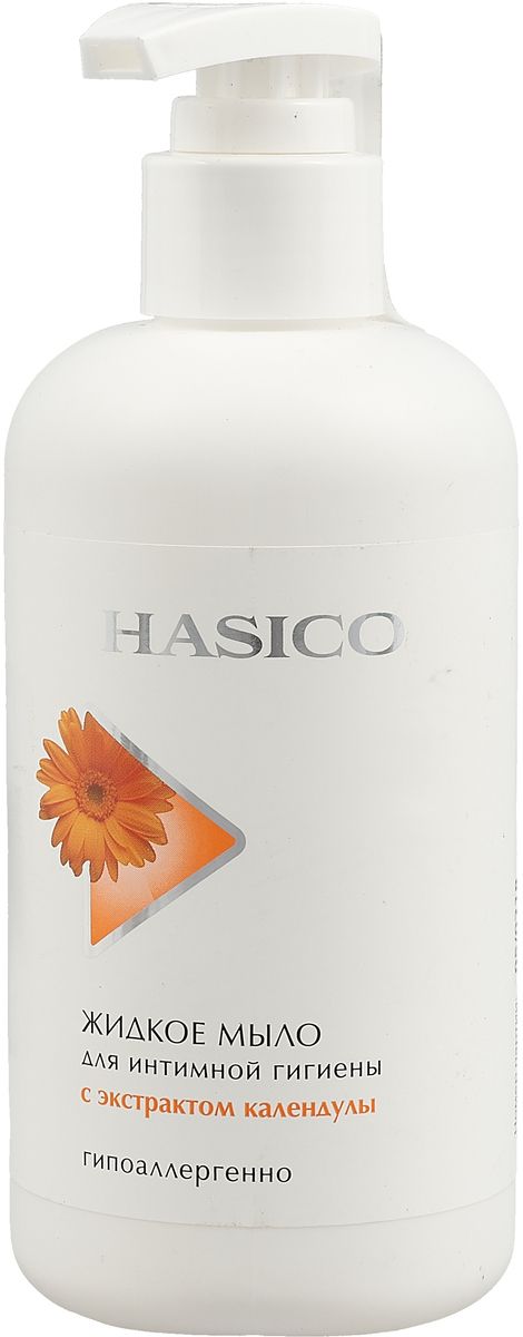 Hasico мыло жидкое для интимной гигиены Календула, мыло жидкое, 250 мл, 1 шт.