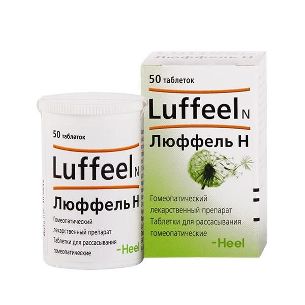 Люффель Н, таблетки для рассасывания гомеопатические, 50 шт.