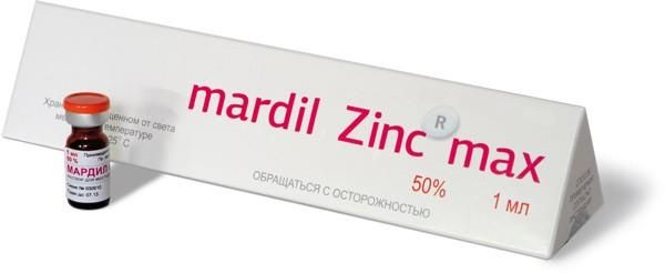 Мардил Цинк Макс, раствор для местного и наружного применения, 0,5 мл/1 мл, 1 шт.