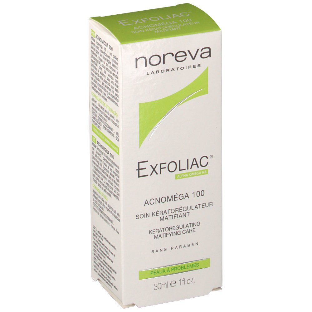 Noreva Exfoliac Acnomega 100, крем для лица, 30 мл, 1 шт.