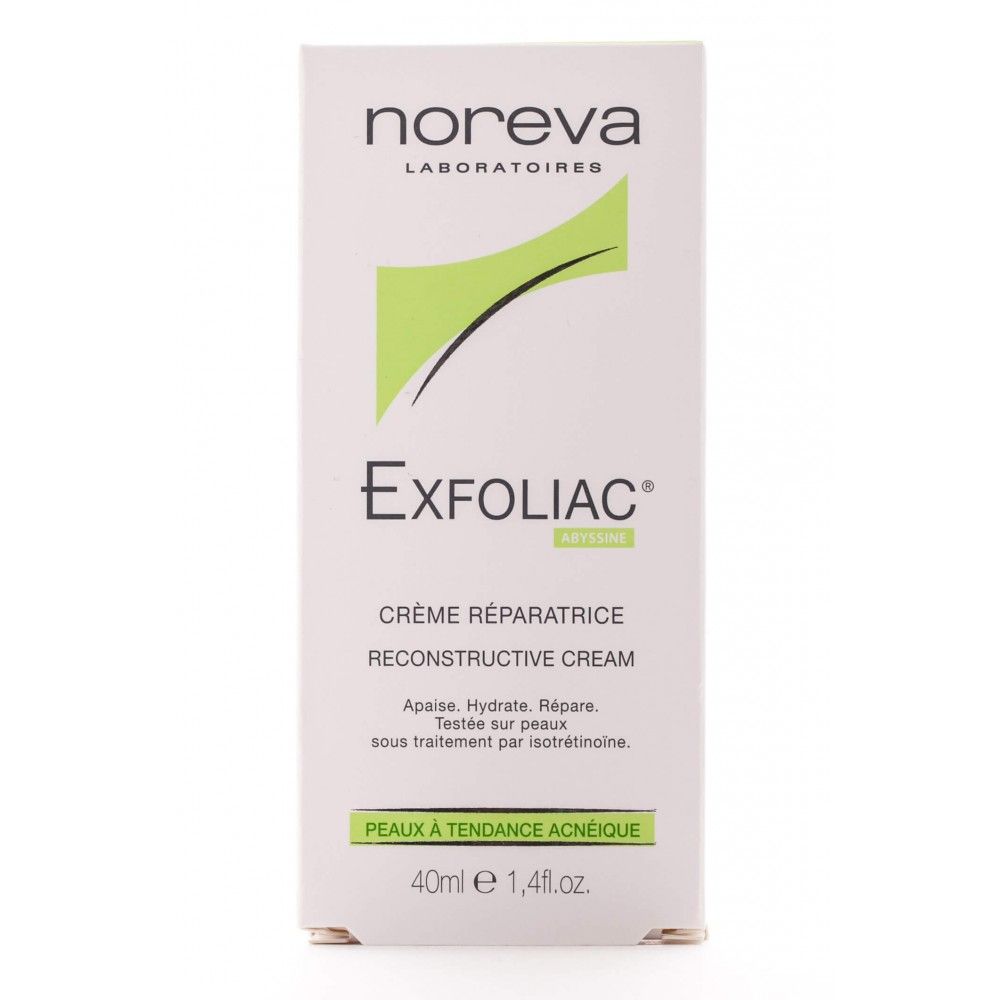 Noreva Exfoliac Восстанавливающий увлажняющий крем, крем для лица, 40 мл, 1 шт.