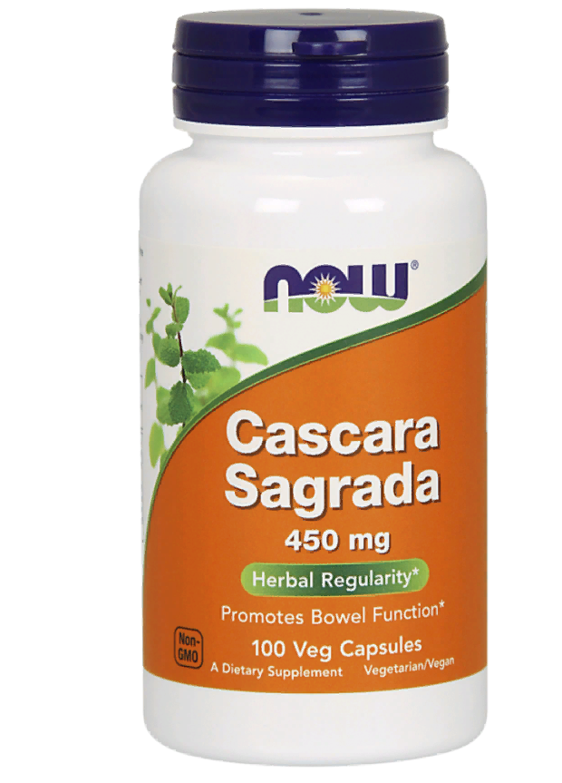 NOW Cascara Sagrada Каскара Саграда, 450 мг, капсулы, 100 шт.