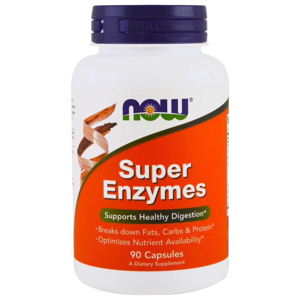 Now Super Enzymes Суперферменты, капсулы, 90 шт.