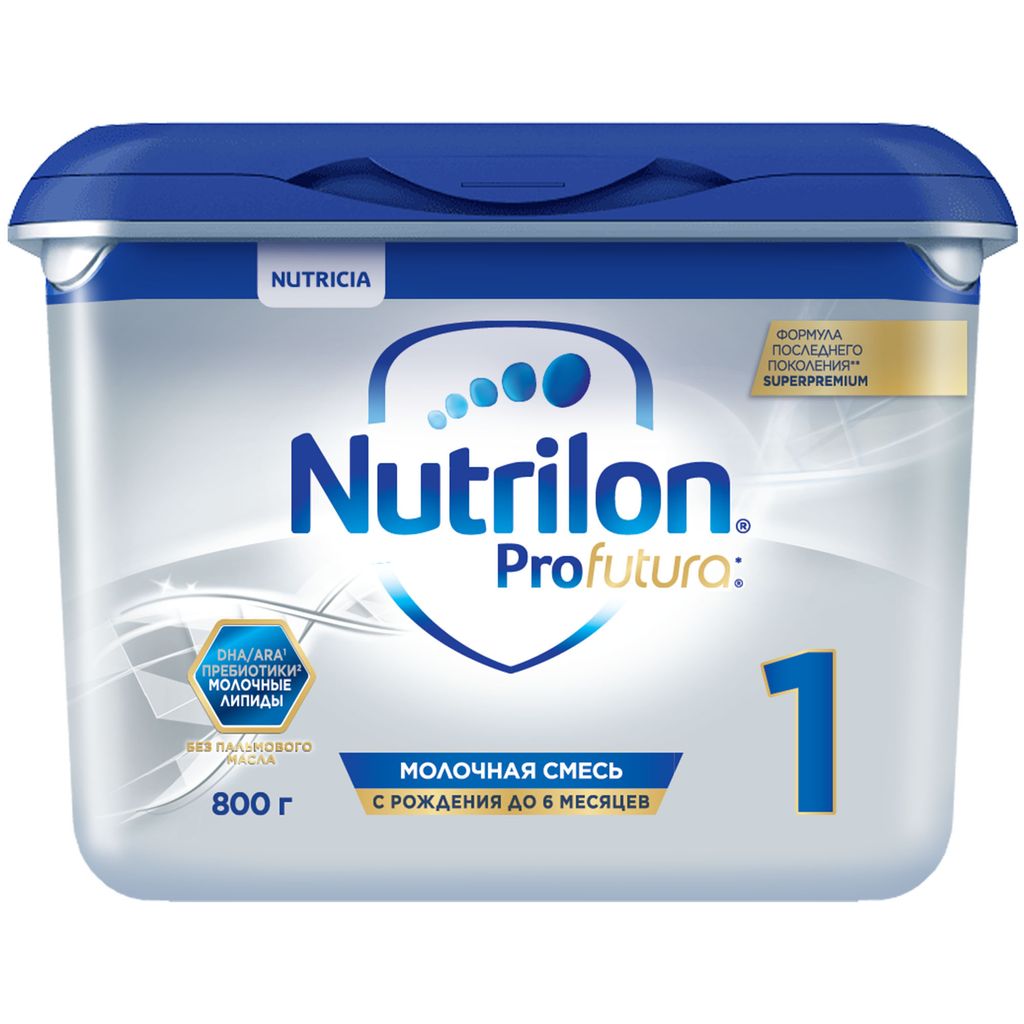 Nutrilon 1 SuperPremium, смесь молочная сухая, 800 г, 1 шт.