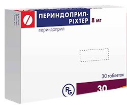 Периндоприл-Рихтер, 8 мг, таблетки, 30 шт.