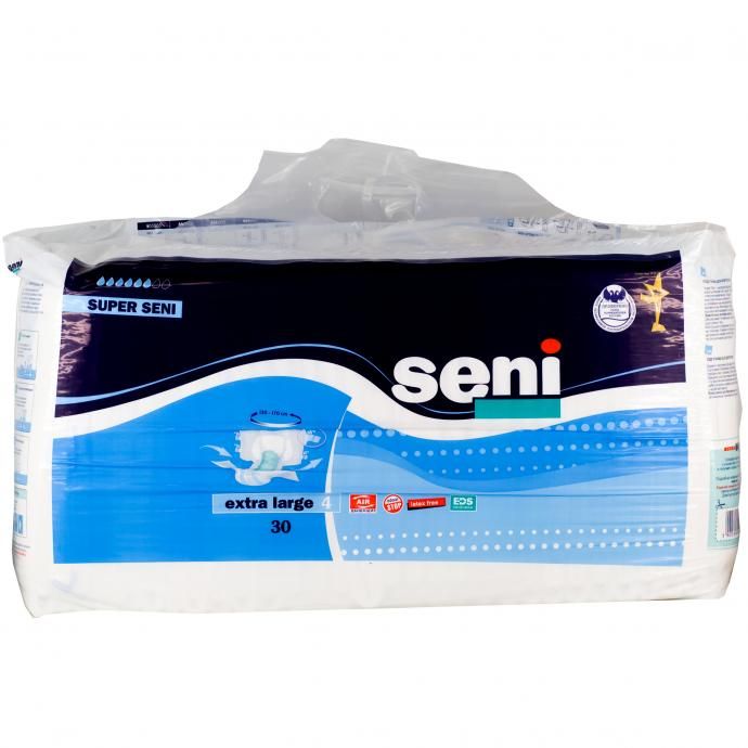 Подгузники для взрослых Super Seni Air, Extra large XL (4) 130-170 см, 30 шт.