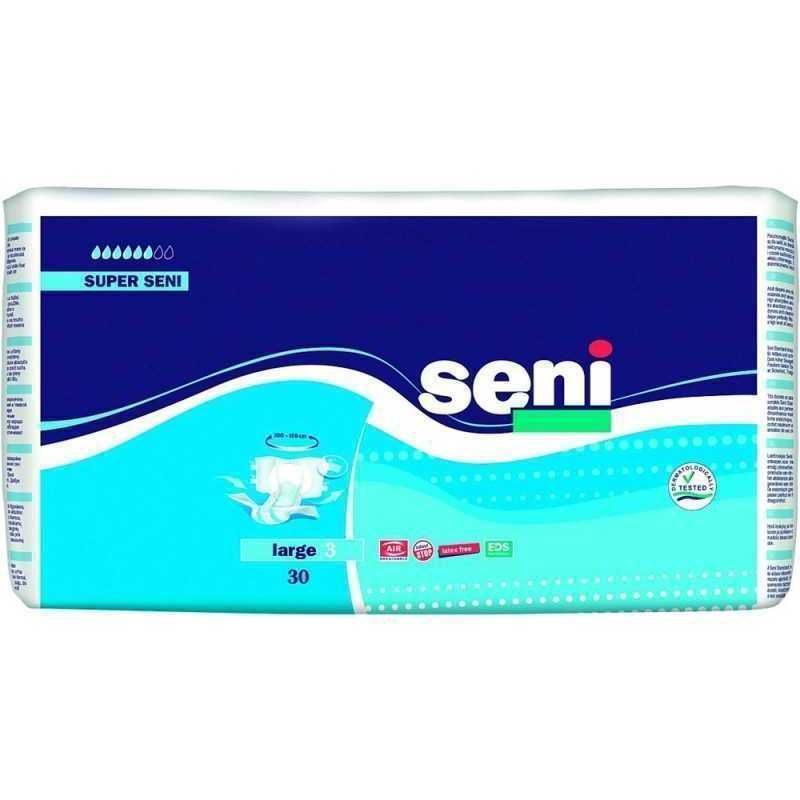Подгузники для взрослых Super Seni Air, L (100-150 см), 30 шт.
