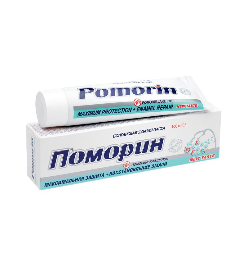 Pomorin Максимальная защита Зубная паста, паста зубная, 100 мл, 1 шт.