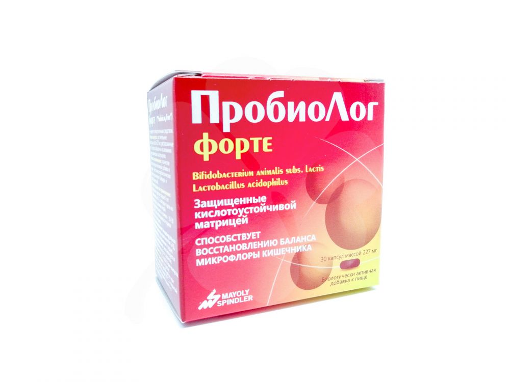 ПробиоЛог Форте, 227 мг, капсулы, 30 шт.