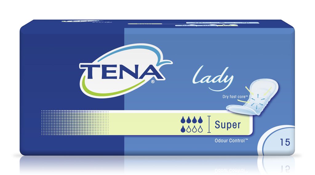 Прокладки урологические Tena Lady Super, супер, 15 шт.