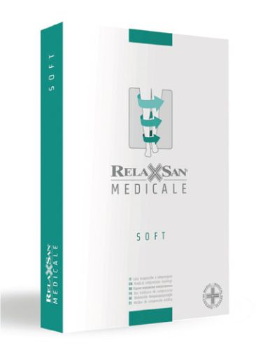 Relaxsan Medicale Soft Чулки с микрофиброй с открытым носком 1 класс компрессии, р. 5, арт. M1170A 