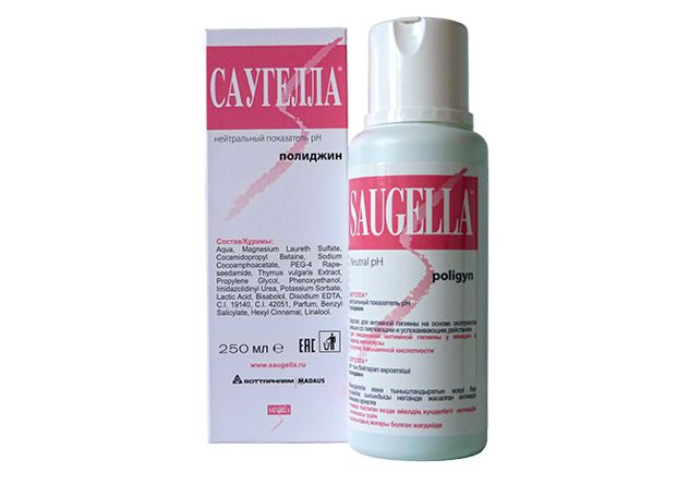 Saugella Poligyn Средство для интимной гигиены, мыло жидкое, 250 мл, 1 шт.