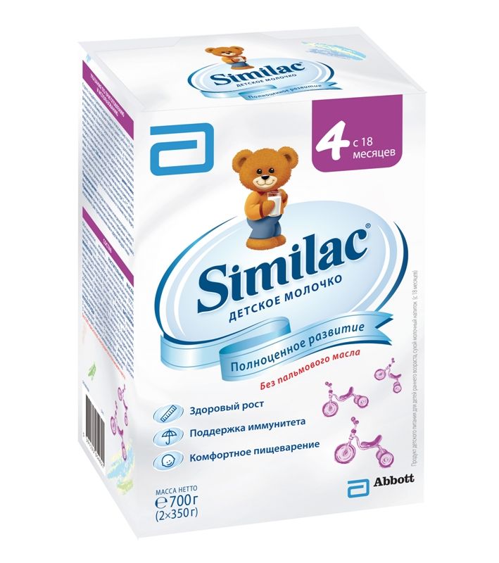 Similac 4, для детей с 18 месяцев, напиток молочный сухой, 700 г, 1 шт.