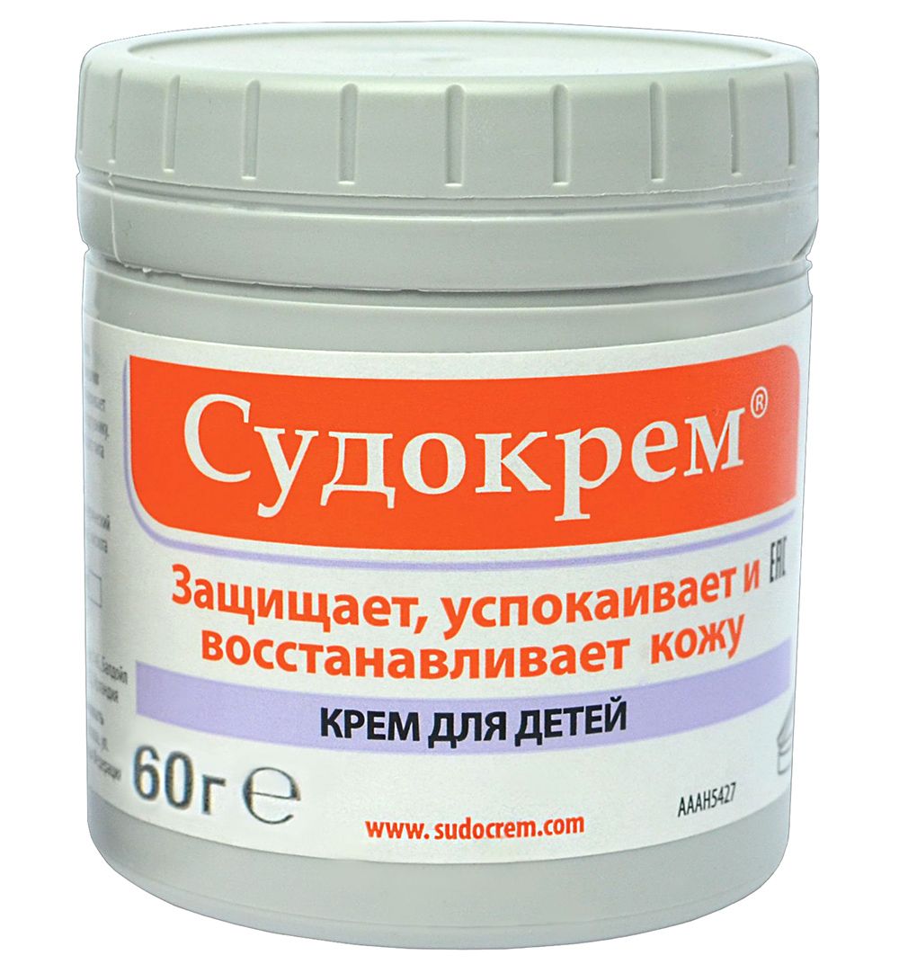 Судокрем, крем для детей, 60 г, 1 шт.