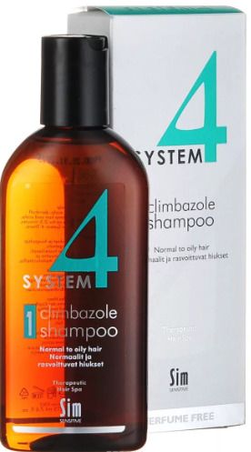 System 4 Терапевтический шампунь №1 для нормальной и склонной к жирности кожи головы, шампунь, 215 
