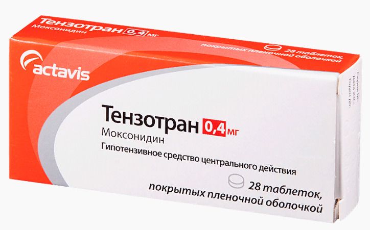Тензотран, 0.4 мг, таблетки, покрытые пленочной оболочкой, 28 шт.