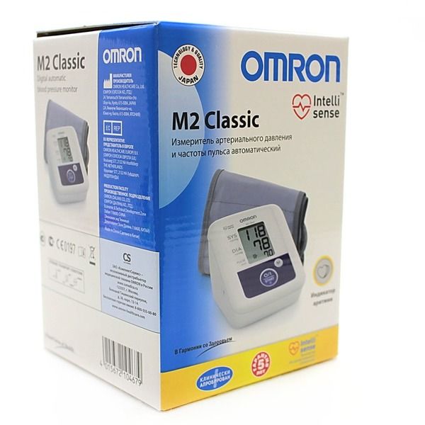 Тонометр автоматический OMRON М2 Classic, 1 шт.