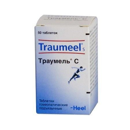 Траумель С, таблетки для рассасывания гомеопатические, 50 шт.