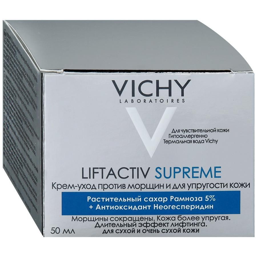 Vichy Liftactiv Supreme крем против морщин и для упругости, для сухой и очень сухой кожи, 50 мл, 1 
