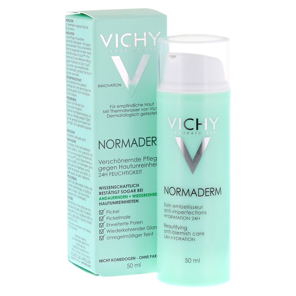 Vichy Normaderm преображающий уход против несовершенств, крем для лица, 50 мл, 1 шт.